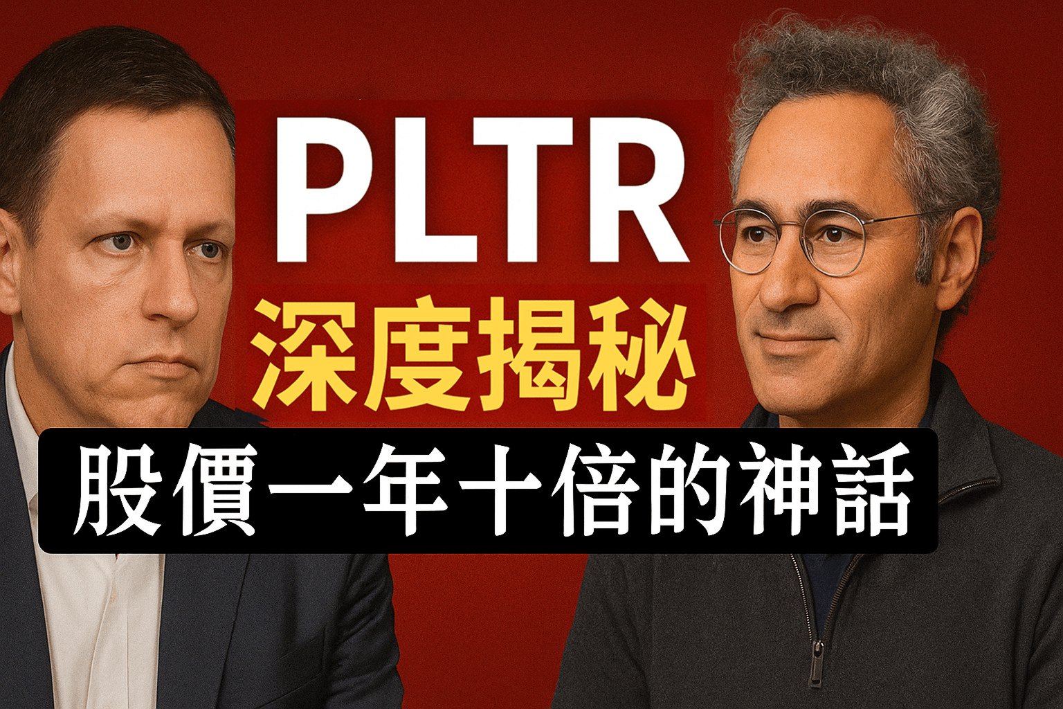 PLTR 深度揭秘系列之四：股價一年漲十倍的神話