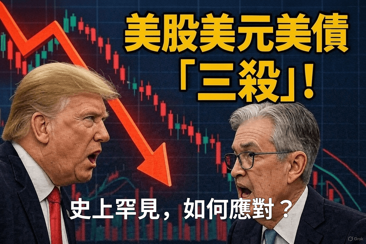 美股美元美債“三殺”！起因，後果，如何應對？